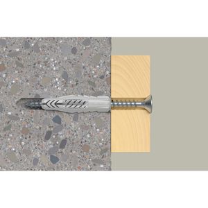 Produktbild für Schrauben-Dübel-Set Fischer 553876, Ready2Fix Hängeschrank