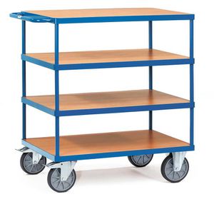 Tischwagen Fetra 2441, aus Metall & Holz