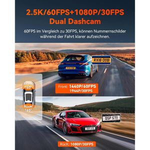 Produktbild für Dashcam Vantrue Sonnet 1 Pro, Auto