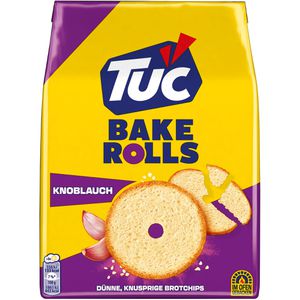 Brotchips TUC Bake Rolls Knoblauch, Weizen