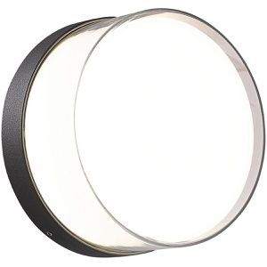 Produktbild für Wandleuchte Heitronic Circula, aus Aluminium, für außen (IP65)