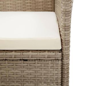 Produktbild für Gartenstuhl vidaXL 46063, Polyrattan