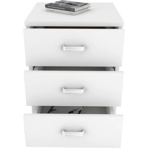 Produktbild für Rollcontainer VCM Tobila 917043, aus Holz, weiß