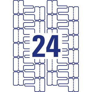 Produktbild für Kabeletiketten Zweckform L7950-20, weiß