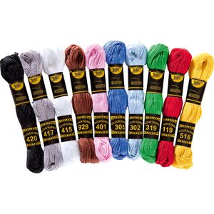 Bindfaden Folia 23992, Stickgarn Set