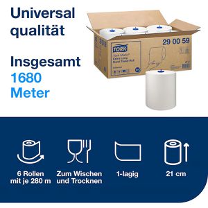 Produktbild für Handtuchrollen Tork Matic Universal 290059 H1