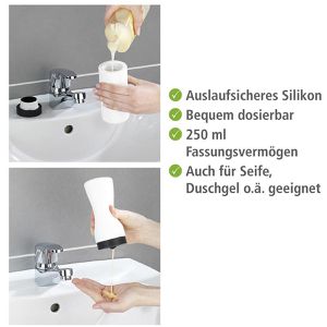Produktbild für Spülmittelspender Wenko Easy Squeez-e, weiß