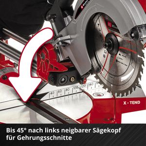 Produktbild für Kapp-Gehrungssäge Einhell TE-SM 36/210 Li - Solo