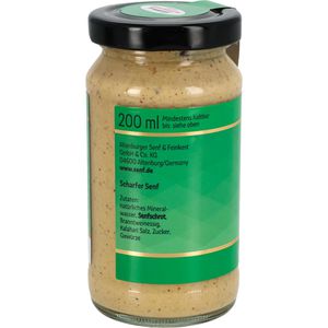 Produktbild für Senf Altenburger Thüringer Bratwurst Senf scharf, fein