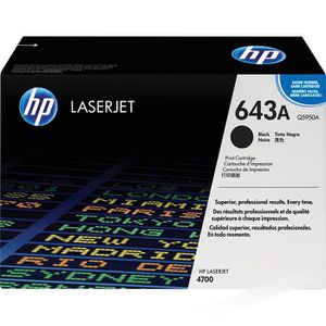 Toner HP 643A, Q5950A schwarz