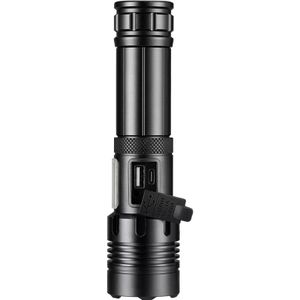 Produktbild für Taschenlampe Sandberg 421-08, schwarz, LED, aufladbar