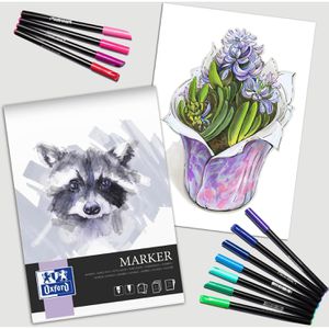 Produktbild für Zeichenblock Oxford 400166105 Marker, A3