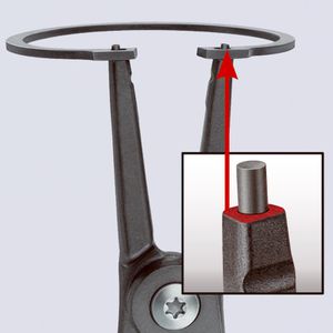 Produktbild für Sicherungsringzange Knipex 00 20 01 V02, Set SRZ