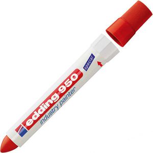 Industriemarker Edding 950, rot
