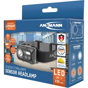 Produktbild für Stirnlampe Ansmann HD230BS LED, mit Batterie