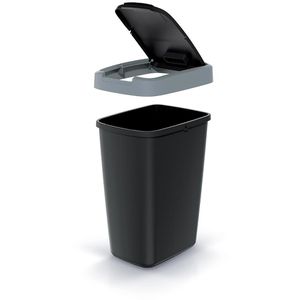 Produktbild für Mülleimer Keden Compacta Q, smooth grau