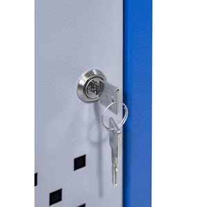 Produktbild für Spind Güde 40676, Z-Spind, grau