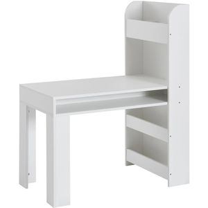 Kinderschreibtisch Wohnling WL6.388, aus Holz, weiß