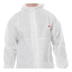 Produktbild für Schutzanzug 3M 4520L, weiß