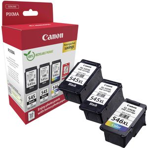 Tinte Canon 2x PG-545XL + CL-546XL, Value Pack