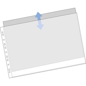 Produktbild für Prospekthüllen Leitz 4724-00-03, A4 quer