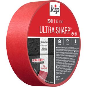 Kreppband KIP 3301-36, Ultra Sharp RED