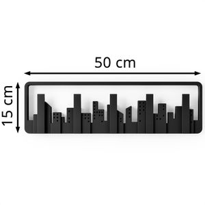 Produktbild für Garderobenleiste Umbra Skyline, 318190-040, schwarz
