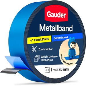 Produktbild für Magnetband Gauder Metallband, blau