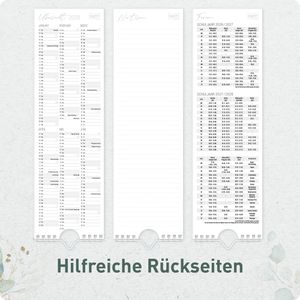 Produktbild für Streifenkalender Häfft 11402-3, Blattgold kompakt
