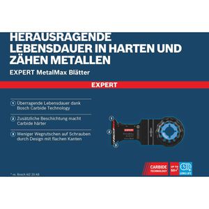 Produktbild für Multifunktionswerkzeug-Zubehör Bosch Expert MetalMax AIZ 32AIT