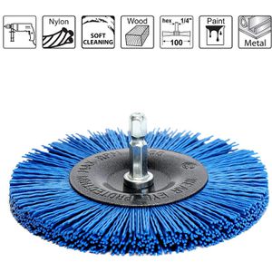 Produktbild für Drahtbürste S&amp;R 135.910.100, gewellt Scheibenbürste