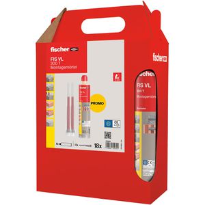 Produktbild für Injektionsmörtel Fischer 576809, FIS VL 300 T K Sixpack