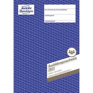 Produktbild für Ausbildungsnachweis Zweckform 2831, A4