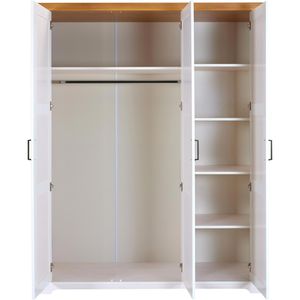 Produktbild für Kleiderschrank Inter-Link Maluno, weiß