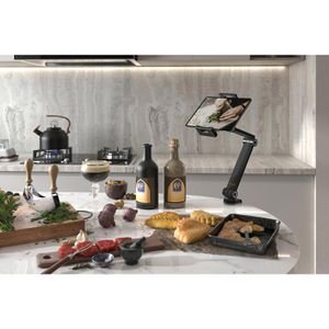 Produktbild für Tablet-Halterung myWall HT 33, schwarz, für Tisch