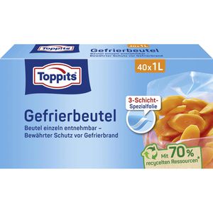 Gefrierbeutel Toppits 1 Liter