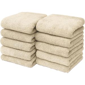 Waschlappen NatureMark Seiflappen, natur-creme, 30 x 30 cm