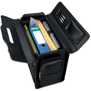 Produktbild für Pilotenkoffer Alassio Verona 45057, schwarz, 30 Liter