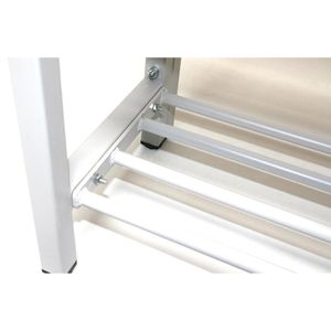 Produktbild für Umkleidebank SZ-Metall 55153-1, Sitzfläche Holz, 150 cm