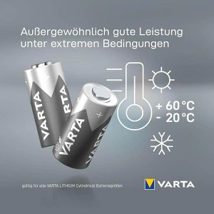 Produktbild für Batterien Varta Photo, Lithium
