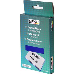 Produktbild für Stempelkissen Stanger No. 2, für Büro, blau