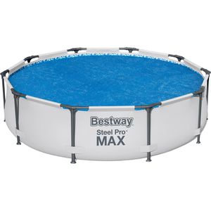 Produktbild für Poolabdeckung Bestway 58241 aus PE, blau, mit Wärmespeicherung