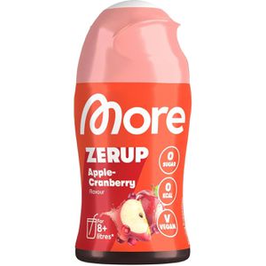 Produktbild für Sirup More Zerup Apple-Cranberry, zuckerfrei