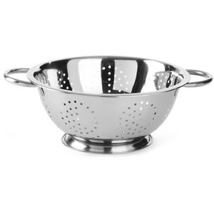 Seiher Hendi Kitchen Line, mit 2 Griffen, aus Edelstahl