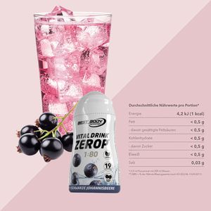 Produktbild für Sirup Best-Body-Nutrition Vital Drink Zerup, Mixbox