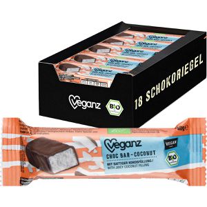 Schokoriegel Veganz Choc Bar Coconut, BIO