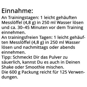 Produktbild für Citrullin gloryfeel Aminosäure Pure, Getränkepulver