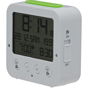 Produktbild für Wecker TFA 60.2528.02 Bingo weiß, digital