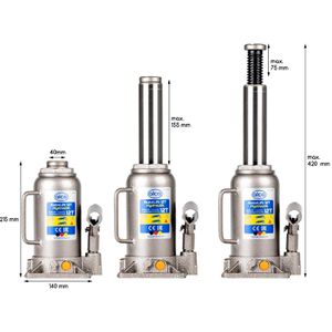 Produktbild für Stempelwagenheber Alca 433000, hydraulisch