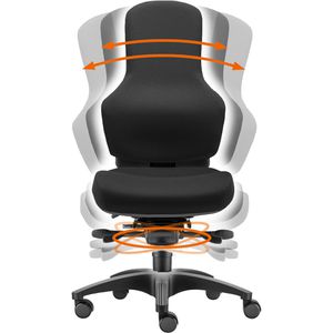 Produktbild für Bürostuhl SITWELL-STEIFENSAND Ortholetic Balance M, 3D-Ergo